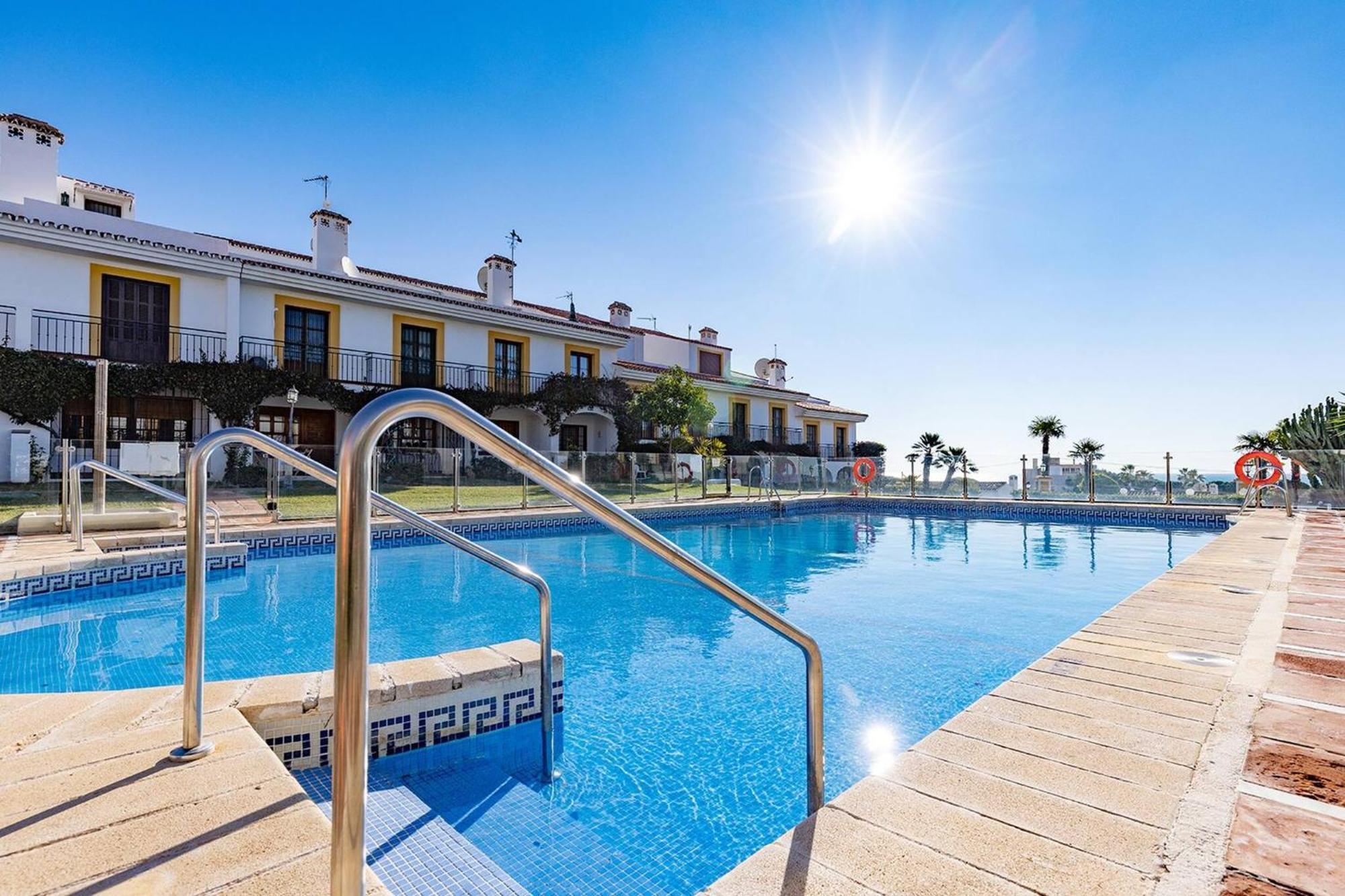 042 Classic 2 Bed Andalusian Townhouse 500M From Beach Mijas Exterior photo